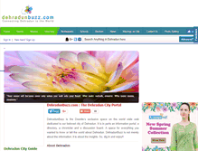 Tablet Screenshot of dehradunbuzz.com